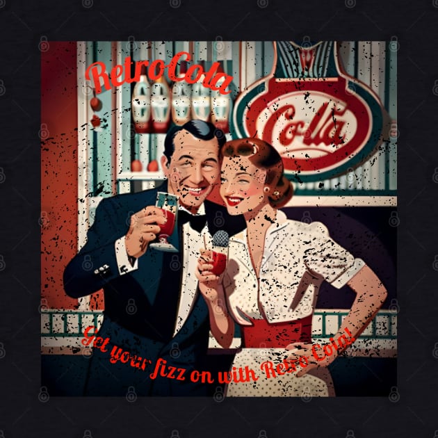 Vintage Retro Cola by Weird Lines